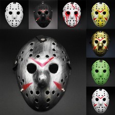 Maschera festa Halloween Freddy Jason maschera spaventosa hockey venerdì 13 maschera completa 8 colori