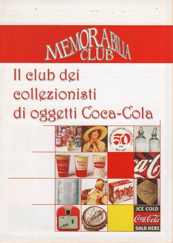Coca cola memorabilia club - coca-cola,