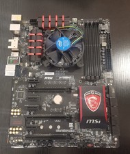 CPU PROCESSORE INTEL CORE i7-4770K 3.40GHz+SCHEDA MADRE MSI Z97 GAMING+ RAM 16GB