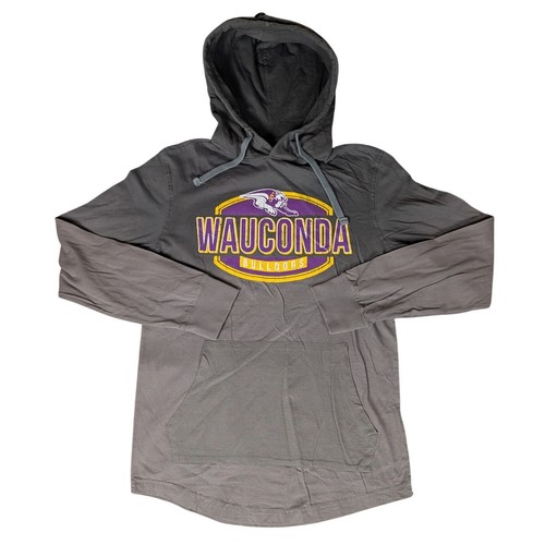 Wauconda bulldogs felpa con - wauconda,