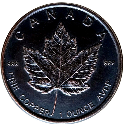 Canadian maple leaf antiqued - maple,
