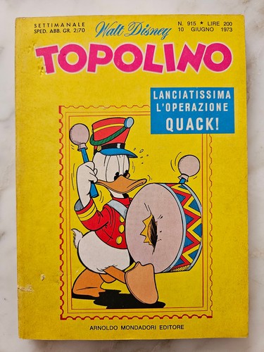 Topolino libretto 915 - libretto, n.