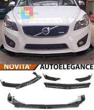 SPLITTER VOLVO C30 LIP NERO