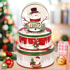 Scatola Di Latta Natalizie, 3