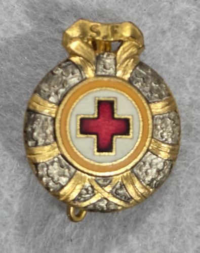 Distintivo spilla croce rossa - croce,