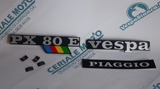KIT TARGHETTE VESPA PX 80 E