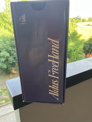 Aldus freehand software - aldus,