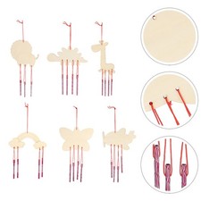  6 Pcs Campanelli Eolici