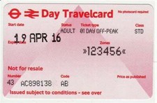 Biglietto bus metropolitana Londra. London Travelcard con errore emissione Rara