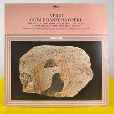 verdi cori e danze da opere - VINILE lp 33