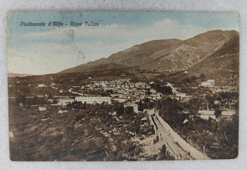 Cartolina piedimonte alife - cartolina, d'alife