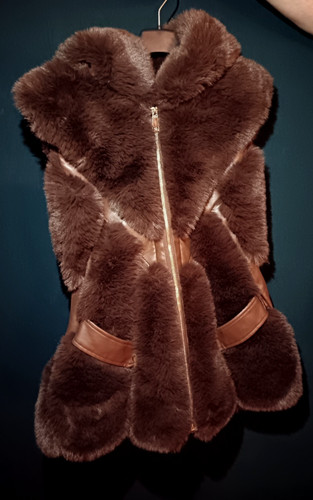 Gilet peloso soffice - , con