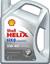 Olio motore auto  Shell Helix HX8 5w40 tanica 4 litri LT