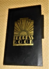 " BIBA "    ENGLISH VINTAGE ADDRESS BOOK
