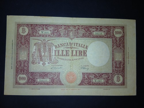 1000 lire barbetti 1948 - lire, 14.04.1948