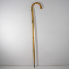 BASTONE DA PASSEGGIO ANTICO DA MONTAGNA ESCURSIONE IN LEGNO VINTAGE 92 cm W202