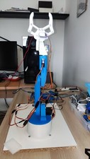 ARDUINO PROGETTO BRACCIO ROBOTICO ROBOTIC ARM MG996R SG90 SERVOMOTORI STAMPA 3D