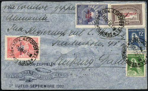 Zeppelin 1932 argentina - zeppelin, 6°
