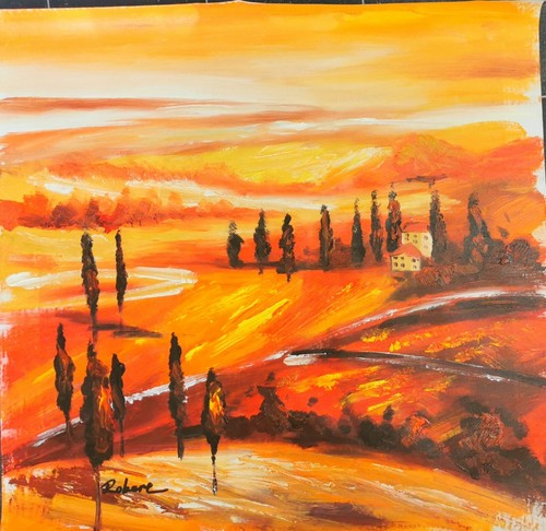 Grande quadro originale - , su