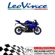 TERMINALE COMPLETO LEOVINCE LV ONE EVO CARBONIO YAMAHA YZF R 125 2018 OMOLOGATO