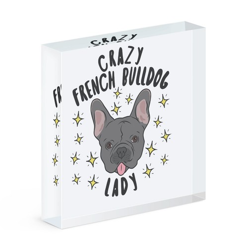 Pazzo bulldog francese donna - bulldog,