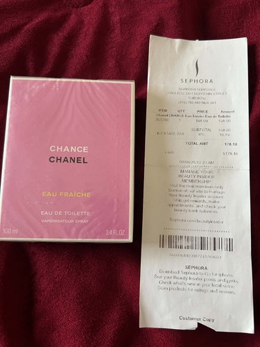 Chanel chance eau fraiche - chanel,