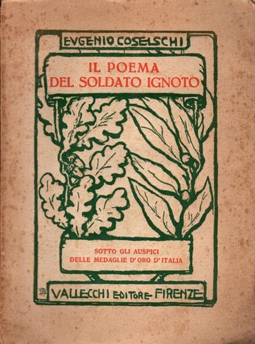 Poema del soldato ignoto - soldato,