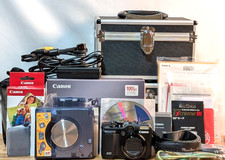 Fotocamera digitale compatta Canon PowerShot G10 14,7 MP come nuova con stamp...