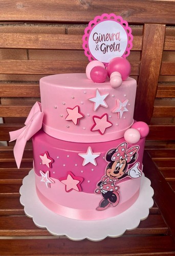 Torta scenografica minnie - torta,