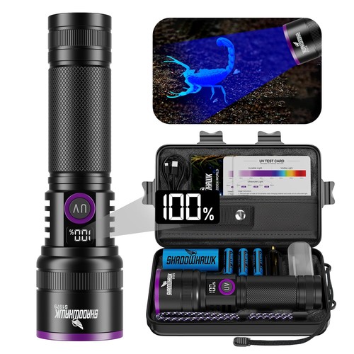 Torcia shadowhawk 365nm - uv,