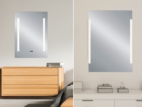 Specchio parete led - specchio, da