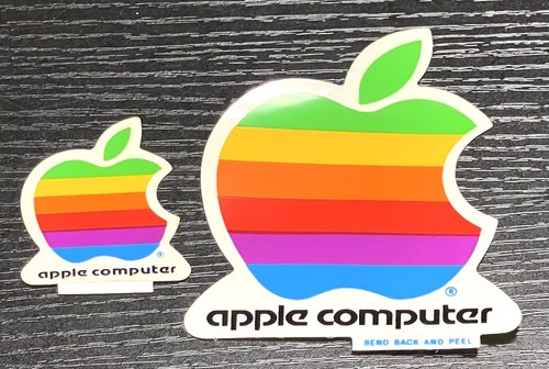 Adesivi apple vintage - adesivi,