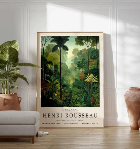Poster henri rousseau arte - henri,