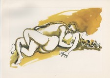 Renato Guttuso - Amanti -