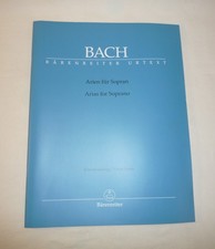Arien Fuer Soprano Bach