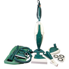 Aspirapolvere Vorwerk Folletto Vk 130 + Battitappeto + Lucidatrice + Borsa