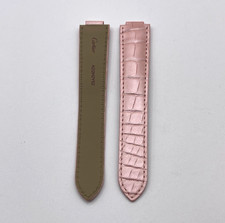 Cartier Ballon Bleu cinturino orologio pelle alligatore rosa KD2H2Y52 18,5/16mm