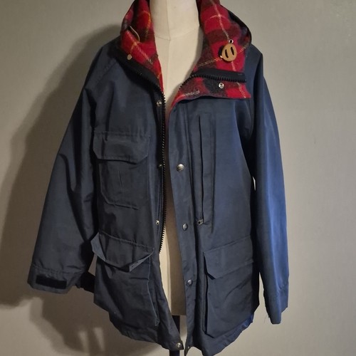 Woolrich hooded parka plaid - woolrich,