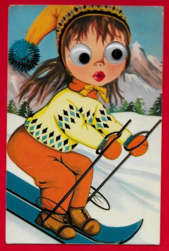 Bambina sciatrice occhi - bambina,