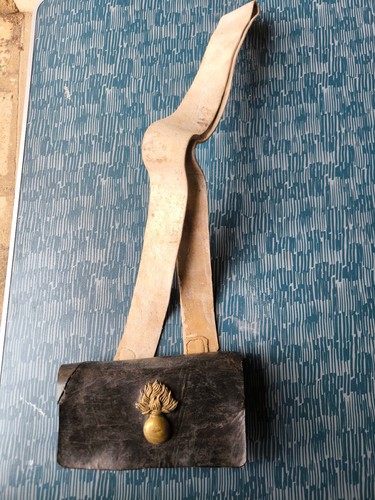 Giberne cuir grenade - en,