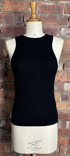 Zara top gilet - top/gilet, nero