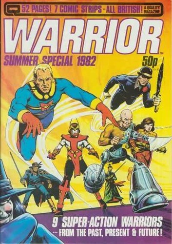 Warrior 4 sticker - (1982), #
