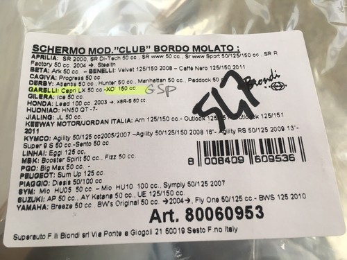 Biondi 8500591 kit parabrezza - 8500591,