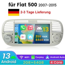 7" Per Fiat 500 2007-2015