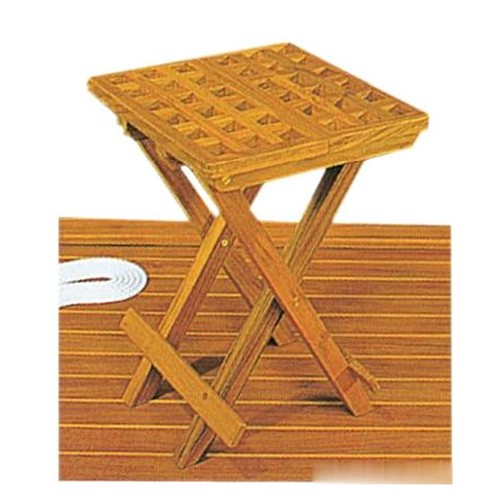 Sgabello teak 30x30x45 1 - , cm