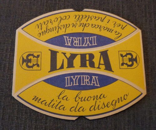 Cartoncino pubblicitario lyra - cartoncino,