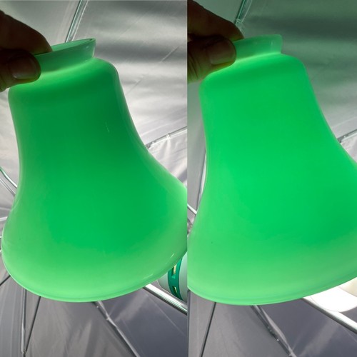 Coppia paralumi lampada - , vetro