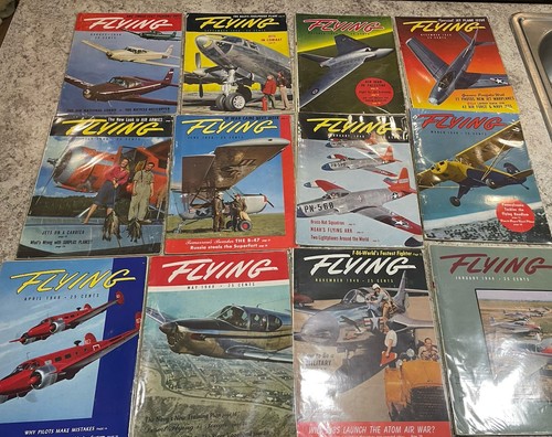 Lot flying magazine issues - flying,