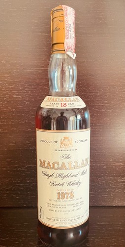 Macallan 1978 scotch whisky - macallan,
