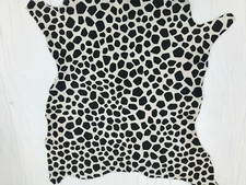 Pelle cavallino zebrata per